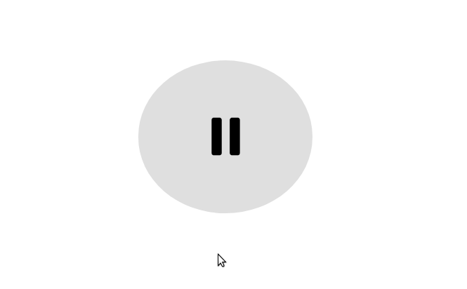 Play-Pause Button With Customizable Image